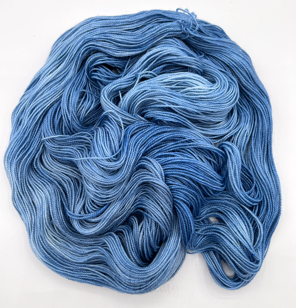 WILD BLUE YONDER sw Merino sock yarn