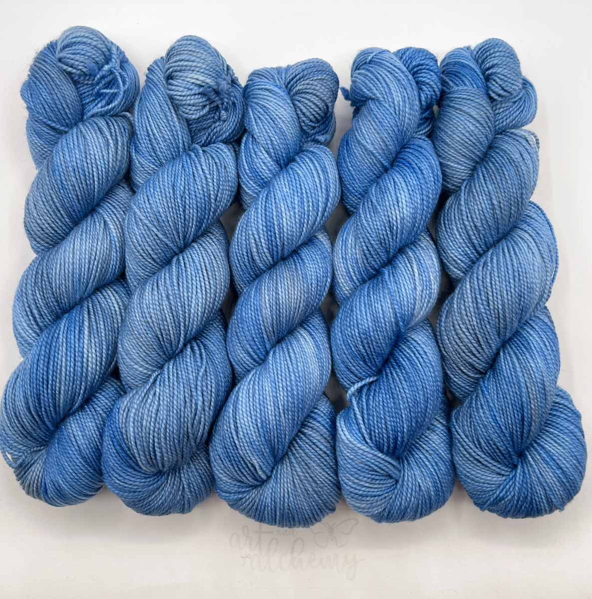 WILD BLUE YONDER sw Merino sock yarn